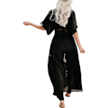 Miniatyrbillede 2 af 4: Kvinde Sommer Cover Up Bikini Maxi Strandkjole, L