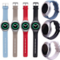 Miniatyrbillede 3 af 5: Rød Fantek rem til Samsung Gear S2 - Sport Style blød silikone udskiftningsrem fungerer til Samsung Gear S2 Smart Watch SM-R720 SM-R730 version kun
