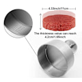 Miniatyrbild 5 av 5: Hamburgerpress, justerbar 304 rostfritt stål nonstick hamburger fylld hamburgerpress maker patty making form för perfekta hamburgare biffbiffar middag
