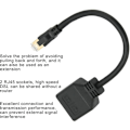 Miniatyrbild 3 av 5: EJ.Life RJ45 Distributör Adapter, Ethernet adapter distributör 1 till 2 RJ45 nätverksportar, CAT8 nätverkskabel distributör för hemmakontor