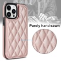 Miniatyrbilde 4 av 5: Lommebokdeksel for iPhone 15 Pro Max med kortholder, RFID-blokkerende PU-lær dobbel magnetisk spenne støtsikkert deksel, (hvit)