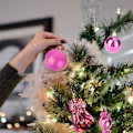 Miniatyrbilde 3 av 4: 30 stk Julerikuler i Plast, Uknuselige Julerikuler, Julerikulpynt, Julerikulpynt til Juletreet, Jul
