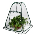 Miniatyrbilde 1 av 5: Mini Pop-up drivhus, innendørs utendørs PVC drivhusdeksel, lite bærbart hageblomsterhus - 70 x 70 x 80 cm