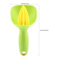 Miniatyrbillede 2 af 5: Citruspresser med frøfilter, mini ergonomisk citron-appelsin citronpresse