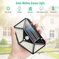 Miniatyrbilde 4 av 5: 100LED Solcellelampe IP65 Vanntett for Utendørs