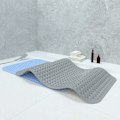 Miniatyrbillede 2 af 5: Rektangulære brusebundsmåtter, stort badeværelse, skridsikker, fodmassage, badekar, 78x48cm