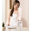 Miniatyrbilde 5 av 5: (Hvit) Romluftfukter, 2L for enkelt soverom, automatisk luftfukter, diffusor luftfukter for skrivebordsplanter