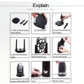 Miniatyrbilde 5 av 5: Telefon Swing Enhet Automatisk Shake Pedometer Telefon Skrittteller Automatisk Bevegelsesbørste Trinn