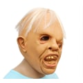 Miniatyrbild 5 av 5: 1 st Halloween Mask Maskerad Dekoration Latex Mask Snedögd Monster Mask Cosplay Halloween Fest Mask Festdräkt Latex Mänsklig Huvud Mask