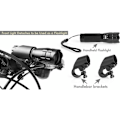 Miniatyrbillede 5 af 5: 3W ATV Lommelygte Verde Pocket lampe Genopladelig med zoom blændende