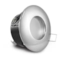 Miniatyrbilde 1 av 5: Sett med 1 rammer for innebygde spotter, skall av børstet rustfritt stål, d for baderom stue kjøkken soverom (inneholder ikke lampe)