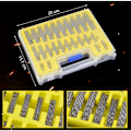 Miniatyrbild 4 av 5: 150 st 150pccs Spiralborrar HSS Titan Micro Borr Micro Mèche Set Verktyg 0.4mm-3.2mm För Trä, Metall, Plast, Smycken