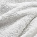 Miniatyrbillede 5 af 5: Sherpa Fleece Tæppe, 130x160 Enkelt Seng Tæppe Antracitgrå, Pels Sofa Plaid Vendbar Sofa Plaid, Lille Tyk Varm og Blød Plys Sofa Plaid 13