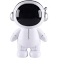 Miniatyrbild 1 av 5: Astronaut spargris för pojkar, söt plast spargris pappers spargris personlig kontantmyntburk jul födelsedagspresent (silver)