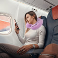 Miniatyrbillede 5 af 5: Rejsepude nakkepude 30x30cm memory foam nakkepude U-formet sød støttepude børns rejse nakkepude bil fly kontor hjem brug (C