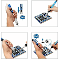 Miniatyrbild 2 av 4: Precision elektrisk lödkolv med tennsug - Justerbart temperatur lödverktyg