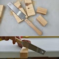 Miniatyrbillede 4 af 5: Lille håndsav til træarbejde, 15,2 cm fleksibelt blad, skyde sav til manuelt arbejde, fritid, gør-det-selv, havebeskæringssav, sav med havepynt