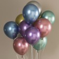 Miniatyrbilde 2 av 4: 50 fargerike ballonger for bursdag/bryllup/fest (blandet farger)