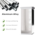 Miniatyrbilde 3 av 5: Justerbare møbelben, 4 stk skapben 50mm justerbar høyde 0-20mm aluminiumslegering bordben for skrivebord, sofa og DIY-møbler