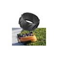 Miniatyrbilde 4 av 4: Passer til Worx robotgressklipper forhjul, svart gummi navkapsel, M500, M700, S300, M1000, M700 Plus