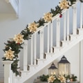Miniatyrbild 3 av 5: Julgransprydnader Blommor - 12 st Konstgjorda Röda Guld Julstjärna Julgransprydnader Glitter Jul Nyår Bröllopsfest Krans