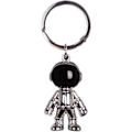 Miniatyrbillede 1 af 5: Astronaut nøglering (sølv) Cool Astronaut nøglering Robot Mænd nøglering Kvinde Metal Bil nøglering Dreng Charm nøglering
