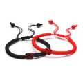 Miniatyrbillede 5 af 5: Fashion Armbånd - Håndlavet Flettet Armbånd, Håndlavet Venskabsarmbånd Nautisk Surfer Amulet 2 Stykker Lykketov Ankelarmbånd Beklædningstilbehør