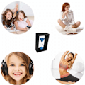 Miniatyrbillede 3 af 5: Timeglas 45 minutters timeglas timer til ornament sandglas timer dekoration jul nytår fødselsdag te kaffebord bogreol skole spil træ