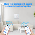 Miniatyrbilde 4 av 5: Digital Smart Veggtermostat for Elektrisk Oppvarming WiFi Stemmestyring 16A Digital Programmerbar Gulvvarme Termostat med Berørings LCD-Skjerm
