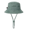 Miniatyrbilde 4 av 4: Baby Solhatt UPF 50+ Solbeskyttelse Strandhatt Dinosaur Bucket Justerbar