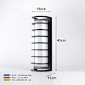 Pikkukuva 4 / 4: LED-ulkoseinävalaisin, 30 W:n ulkoseinävalaisin IP65 vedenpitävä LED-koristevalaistus