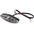 Pikkukuva 1 / 4: Takavalo Derbi Sendaan, jossa jarruvalo moottoripyörään, 12V 15 LED moottoripyörän jarruvalo takana, takavalo ATV Dirt Bike Universal Smoking Fi