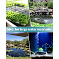 Miniatyrbild 5 av 5: 1 Pack 20cm Akvarium Cylinder Luftsten för Större Luftpump Bubbl