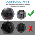 Miniatyrbillede 4 af 5: Oplader Shaver Oplader Trimmer Passer til Shaver Elektrisk Skægtrimmer Strømforsyning Oplader til Philips Norelco hq8505 9000 7000 5000 3000 mg5750 mg7790
