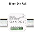 Miniatyrbild 4 av 5: Tuya Smart Dubbelriktad Effektmätare, 12-kanalsräknare med CT-transformator, realtidsövervakning av spänningsströmmens effekt, App för mo