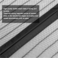 Miniatyrbilde 5 av 5: Magnetisk flueskjermdør for dører (svart, 100x210 cm), myggnett med kraftig magnet, insektsnett for uteplass med sterk magnet og full ramme