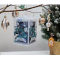 Miniatyrbillede 2 af 3: Julekugle Julepynt Festlig Atmosfære Pynt Juletræ Ornament Ornament Elg Slik (Blå)