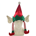 Miniatyrbild 1 av 5: Jultomtehatt Dekoration Tillbehör Jul Halloween Tomtenissehatt Julhatt