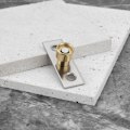 Miniatyrbild 4 av 5: Parti med 4 12 mm skjutdörrsguider i rostfritt stål för trädörrar Mobila dörrar Glanges Glas Granging Dörrar 12 x 13 mm