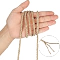 Pikkukuva 3 / 5: Jute Twine Rope 6mm, 50 metriä hamppuköysi, puutarhaköysi DIY:lle, puutarhanhoitoon, pakkaamiseen