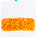 Pikkukuva 3 / 5: Retractable Microfiber Floor Mop Cleaner (x3 Vaihdettavat Moppipäät Oranssi), Sweeper Wood Laminate Tile Wet and Dry