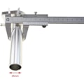 Pikkukuva 5 / 5: 22mm 7/8 \"Kaasukahvan ohjaimen vaihto mopolle gy6 139qmb 157QMJ Hopea