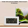 Miniatyrbillede 2 af 5: Digitalt Termometer, Mini LED Display Digital Temperaturmåler med 1M Probesensor, LCD Digitalt Termometer til Akvarium, Inkubator, Drivhus