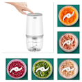 Miniatyrbillede 5 af 5: Mini blendere til baby, mini kulinarisk robot, 300ml Bébé blender, mini elektrisk hakker, mini kulinarisk robot med USB-opladning, elektrisk blender til børn
