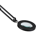 Miniatyrbild 3 av 5: Förstoringsglas med LED-klämma 5x förstoring justerbar ljusstyrka 3 färgtemperaturer lampa levereras via USB med flexibel arm
