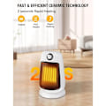 Miniatyrbilde 2 av 4: 1500W elektrisk sidevarme - 90° oscillasjon, overopphetingsbeskyttelse