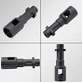 Miniatyrbillede 4 af 5: 1 stk. bajonetadapter til højtryksrenser konverter til Lavor Kew Nilfisk Alto i Karcher Karr serien