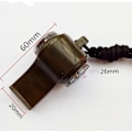 Miniatyrbild 4 av 4: 2 st tre i en kompass/livräddande visselpipa/termometer/utomhus multifunktionell visselpipa med snöre