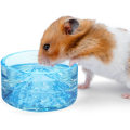 Miniatyrbillede 1 af 5: Hamster Foder- og Vandskål - Mount Fuji Kollektion Glas Drikkeskål til Dværg Syriske Hamstere eller andre Små Kæledyr af Samme Størrelse - 6.5x3.5cm