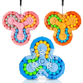 Pikkukuva 1 / 5: 3PC 3D-palapeli Magic Cube Bean -lelu, pyörivä sormi nopeuskuutio lelu aikuisille, kätevä spinner Fidget -lelu, joulu, syntymäpäivä, uudenvuoden lahja lapsille A